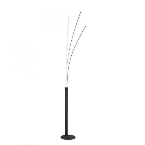 Stojací lampy - LD 15383-18 MAJA LED stojací svítidlo, černá, 3-ramenné, 18 W, 2200 lm 3000K - LEUCHTEN DIREKT / JUST LIGHT - foto 1