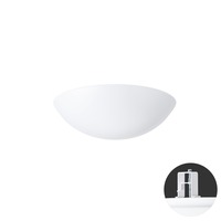 Koupelnová - OS TIT65015 TITAN V1 stropní/nástěnné plastové polovestavné svítidlo bílá IP44 3000 K 18W LED DALI - OSMONT