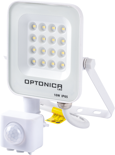 Vnitřní reflektory - LED SMD světlomet Bílé tělo IP65 se senzorem - foto 1