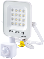 Vnější světlomety - LED SMD světlomet Bílé tělo IP65 se senzorem