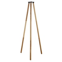 Na baterie - NOR 2018044014 Stojan pro venkovní přenosné svítidlo Kettle Tripod 100 dřevo - NORDLUX