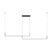 Podélná - ZUMA 003064-026653 2023199-BK RIKE závěsné svítidlo černá - ZUMALINE