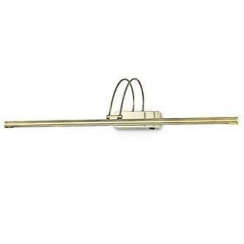 Nad obrazy/zrcadla - ILUX 121130  LED Nástěnné svítidlo Ideal Lux Bow AP114 ottone satinato 121130 mosazné 76cm   - IDEALLUX - foto 1