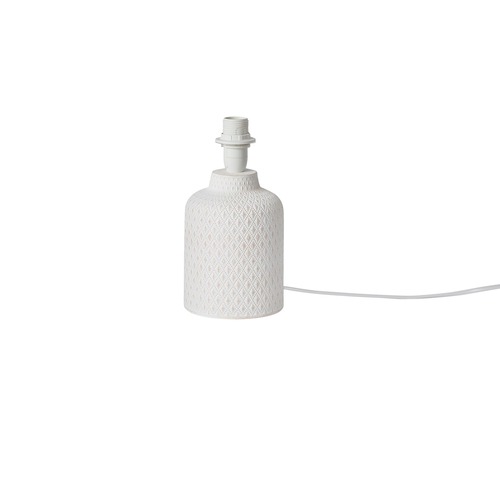 Stolní lampy dekorační - FAN B-RAVELLO-L BCO Základna stojací lampy – základna Lume Ravello, bílá, 1 x E14, 10,5 x 20 cm - FANEUROPE - foto 1