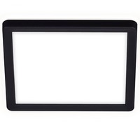 Vystaveno - BRILO 7153-415 Slim svítidlo LED panel, 19 cm, 12 W, černá - BRILO