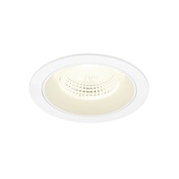 Kruhová - LA 1009808 NUMINOS® L Stropní vestavné svítidlo, 4000 K, 55°, IP20, kulaté, bílé - BIG WHITE (SLV)
