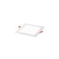 Hranatá - FAN INC-FLAP-12CCT Zápustné svítidlo LED Flap, bílá, hliník, 12 W, 1260 lm, CCT, 1,85 x 16,6 x 16,6 cm - FANEUROPE