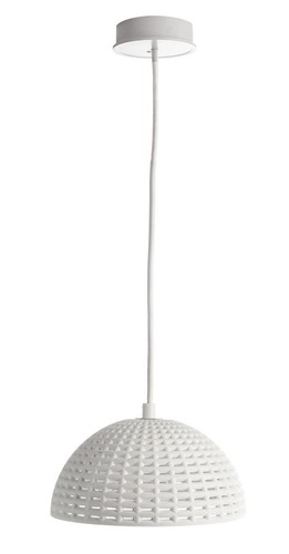 Kruhová - IMPR 342142 Deko-Light závěsné svítidlo Basket I 230V E27 1x max. 40W bílá - foto 1