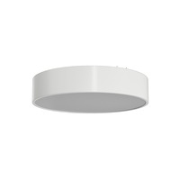 Kruhová - OS KRU60052 KRUGER 2 FO stropní/nástěnné plastové svítidlo bílá IP40 3000 K 24W LED - OSMONT