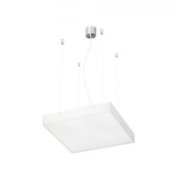 Hranatá - RED R10629 STRUCTURAL 40X40 závěsná satinované sklo 230V 2G11 2x24W - RED - DESIGN RENDL