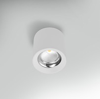 Downlight - CEN RNDBI-109030 Stropní svítidlo LED RONDO bílé pr.90x90mm 10W 230V 3000K 45d IP20  - CENTURY
