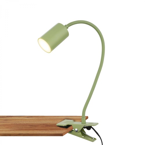 Stolní lampy s klipem - BRI 2176019 Fleks lampička na stůl, nastavitelná, s klipsem, zelená - BRILONER - foto 1