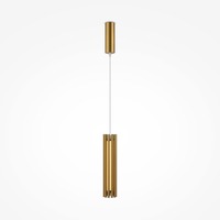 Válec - M MOD410PL-L12BS3K Závěsné svítidlo Sonata 3000K 12W teplá bílá 330lm černý hliník - MAYTONI