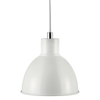 Kónická - NOR 45833001 Závěsné svítidlo Pop 1x60W E27 bílá - NORDLUX