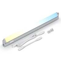 Přisazená - BRILO 2224-014 LED skříňkové svítidlo 54,5 cm 6W 800lm stříbrná - BRILO