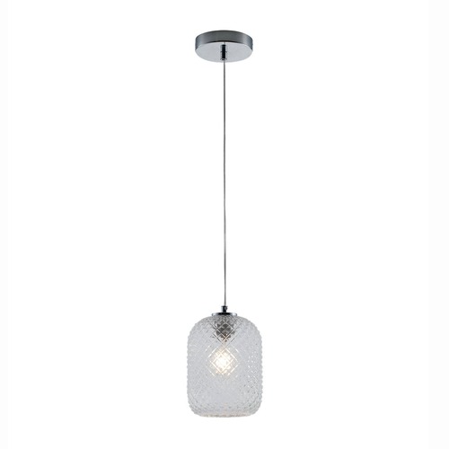 Válec - FAN I-ASHFORD-S15 TR Závěsné svítidlo Ashford Ovale, průhledné, 1 x E27, 15 x 150 cm - FANEUROPE - foto 1
