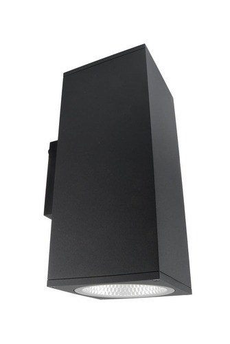 Nástěnná - IMPR 731188 Deko-Light nástěnné přisazené svítidlo - ShoreLine Pro hranaté Up+Down, 31,5 W, DIM, 3000/4000K, tmavěšedá - LIGHT IMPRESSIONS - foto 1