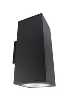 Nástěnná - IMPR 731188 Deko-Light nástěnné přisazené svítidlo - ShoreLine Pro hranaté Up+Down, 31,5 W, DIM, 3000/4000K, tmavěšedá - LIGHT IMPRESSIONS