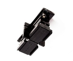 Lišty a příslušenství IVELA - IMPR 710020 Deko-Light kolejnicový systém 3-fázový 230V D Line mechanická spojka černá RAL 9011 66,4  - LIGHT IMPRESSIONS