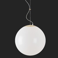 Nouzové osvětlení - OS ISI72729 ISIS L4 PM HP závěsné plastové svítidlo mosaz leštěná / bílá IP40 4000 K 58W LED nouzové kombinované 3 h (původní kód OS 72729) - OSMONT