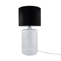 Stolní lampy dekorační - ZUMA 002177-014405 Stolní lampa AMARSA čirá 5507BK - ZUMALINE