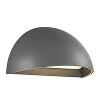 Nástěnná - NOR 2019001010 Venkovní nástěnné svítidlo Arcus 9,5W LED šedá opál - NORDLUX