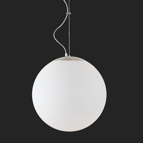 Nouzové osvětlení - OS ISI72763 ISIS L4 PM-M HP závěsné plastové svítidlo nerez broušená / bílá IP40 4000 K 58W LED nouzové kombinované 3 h (původní kód OS 72763) - OSMONT - foto 1