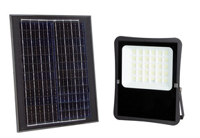 Solární světlomet - LED SMD světlomet se solárním panelem 6V / 25W