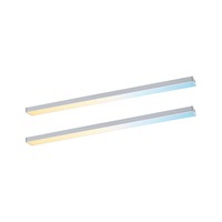 Přisazená - P 98613 LED podskříňkové svítidlo Inline 2x4W rozšiřovací sada 350x26mm 24V matný chrom - PAULMANN