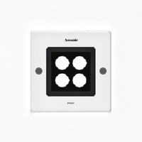 Zapuštěná - AR T4065WFLW00 Ego 150 downlight čtverec 38° 3000K hliník IK09 - ARTEMIDE