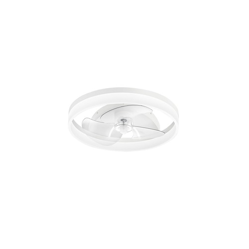 Ventilátory - FAN LED-ESPERO-FAN Stropní svítidlo ESPERO s ventilátorem, hliník/akrylát bílá, 30 W, 4800 lm, CCT, 50 x 11,5 cm - FANEUROPE - foto 1