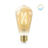 WiZ - PH 8718699787233 LED Žárovka WiZ Tunable White Filament Amber 8718699787233 E27 ST64 6,7-50W 640lm 2000-5000K, stmívatelná - PHILIPS (929002417801)