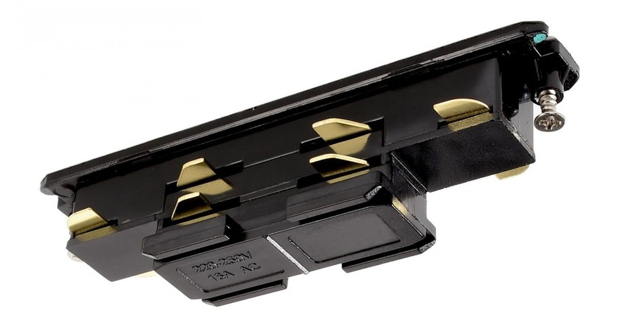 Lišty a příslušenství IVELA - IMPR 710526 Deko-Light 3-fázový kolejnicový systém - D Line DALI elektrická spojka, černá - LIGHT IMPRESSIONS - foto 1