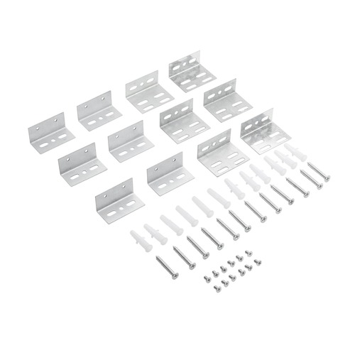 Pro LED panely - FAN LED-PANEL-STAFFE Příslušenství - sada 6 ks montážních úchytek - FANEUROPE - foto 1
