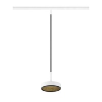 Lištové Magnetic SLV - LA 1009019 GRIP! FLAT 48V závěsné svítidlo, DALI, délka závěsu 200 cm, 2700/3000 K, bílá / černá - BIG WHITE (SLV)