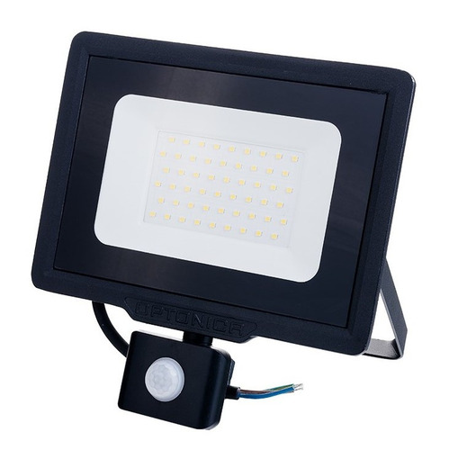 LED reflektory Optonica - LED SMD Floodlight Black City Line se snímačem PIR - foto 1