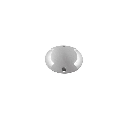 Nástěnná - FAN LED-ELMO-R2M Pochozí venkovní svítidlo ELMO DC24V stříbrná, hliník, 1 W, 121 lm, 4000 K, IP65,7 x 1,5 cm - FANEUROPE - foto 1