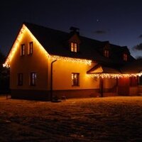 Venkovní krápníky - DLED ILNX0305W DecoLED Světelné krápníky - 3m, teple bílá, 114LED ILNX0305W