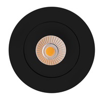 Koupelnová - SLC SLC1195 Vestavné LED svítidlo OnePro 12 W 220-240 V 3000 K stmívatelné IP44 40° Ra90 černé - TLG