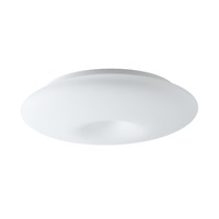 Kruhová - OS SAT59742 SATURN 2 stropní/nástěnné skleněné svítidlo bílá IP20 4000 K 31W LED - OSMONT