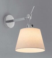 S ramenem - AR 1186010A Nástěnné svítidlo Tolomeo 1x150W leštěný hliník bez stínidla - ARTEMIDE