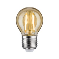 E27 - P 28710 LED kapka 2,6 W E27 zlatá zlaté světlo - PAULMANN