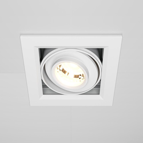 Hranatá - M DL093-01-10W3K-W Vestavné svítidlo Metal Modern 10W IP 20 DL093-01-10W3K-W - MAYTONI - foto 1