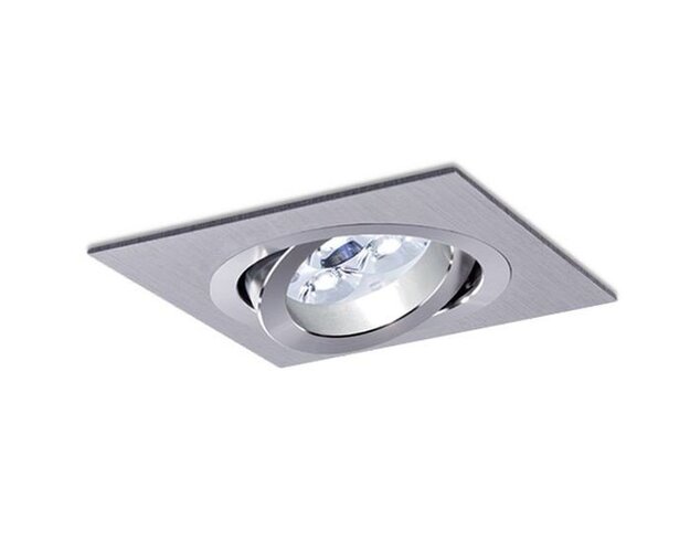 Hranatá - BPM 3011 Vestavné svítidlo Mini Katli kartáčovaný hliník 1x50W 12V - BPM - foto 1