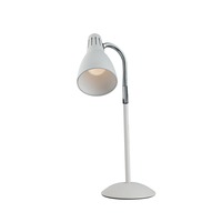 Stolní lampy dekorační - FAN I-LOGIKO-L BCO Stolní lampa Lumetto Logiko, bílé, 1 x E14, 13 x 8,5 x 42,5 cm - FANEUROPE