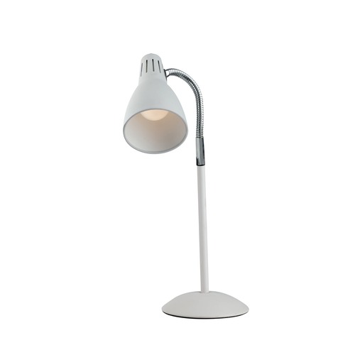 Stolní lampy dekorační - FAN I-LOGIKO-L BCO Stolní lampa Lumetto Logiko, bílé, 1 x E14, 13 x 8,5 x 42,5 cm - FANEUROPE - foto 1