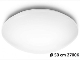Plafoniéry - PH 31803/31/EO LED Stropní svítidlo Philips Suede 31803/31/EO bílé 2700K 50cm - PHILIPS (915005503901)