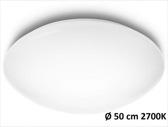 Plafoniéry - PH 31803/31/EO LED Stropní svítidlo Philips Suede 31803/31/EO bílé 2700K 50cm - PHILIPS (915005503901) - foto 1