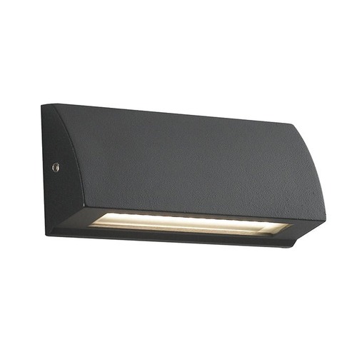Nástěnná - FAN LED-W-SHELBY-130 Venkovní nástěnné svítidlo LED SHELBY antracit hliník 4W 445lm CCT IP54 5,5x13x3,2 cm - FANEUROPE - foto 1