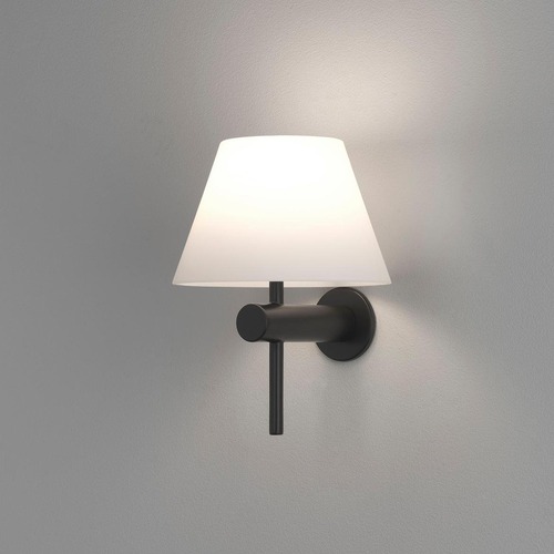 Dekorativní - AST 1050007 Nástěnné svítidlo Roma 40W G9 vč. stínítka černá - ASTRO Lighting - foto 1